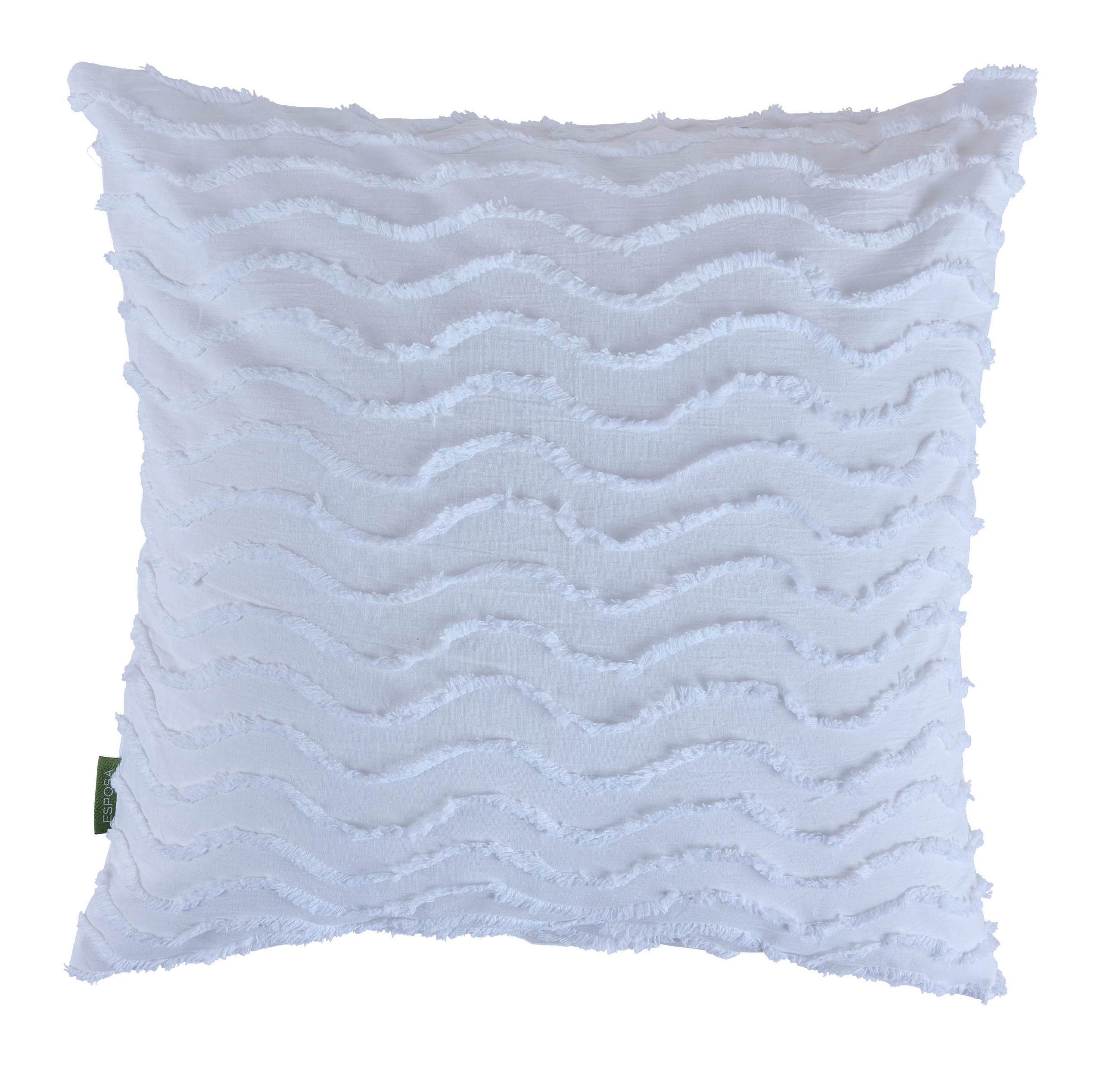 DEKORATIVNA JASTUČNICA 45/45 cm - bela, Trendi, tekstil (45/45cm) - Esposa