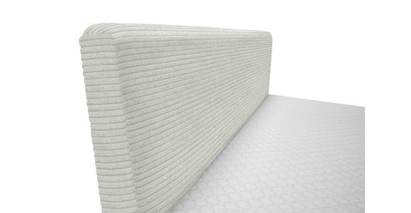 BOXBETT 180/200 cm in Grauweiß - Grauweiß/Schwarz, Design, Holz/Holzwerkstoff (180/200cm) - Xora