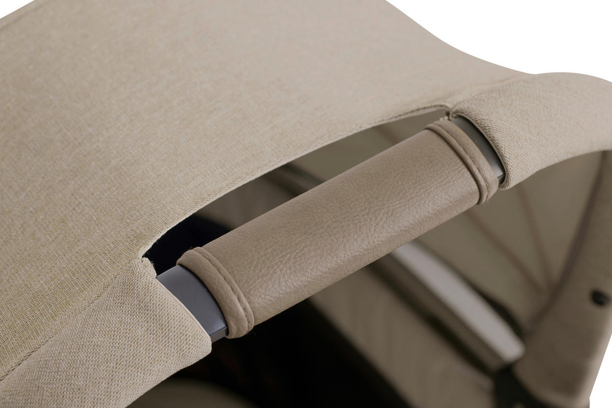KOMBIKINDERWAGEN  Vinca 2in1  Sandstone  - Schwarz/Cappuccino, Basics, Textil/Metall (65/109/97cm) - JOIE SIGNATURE