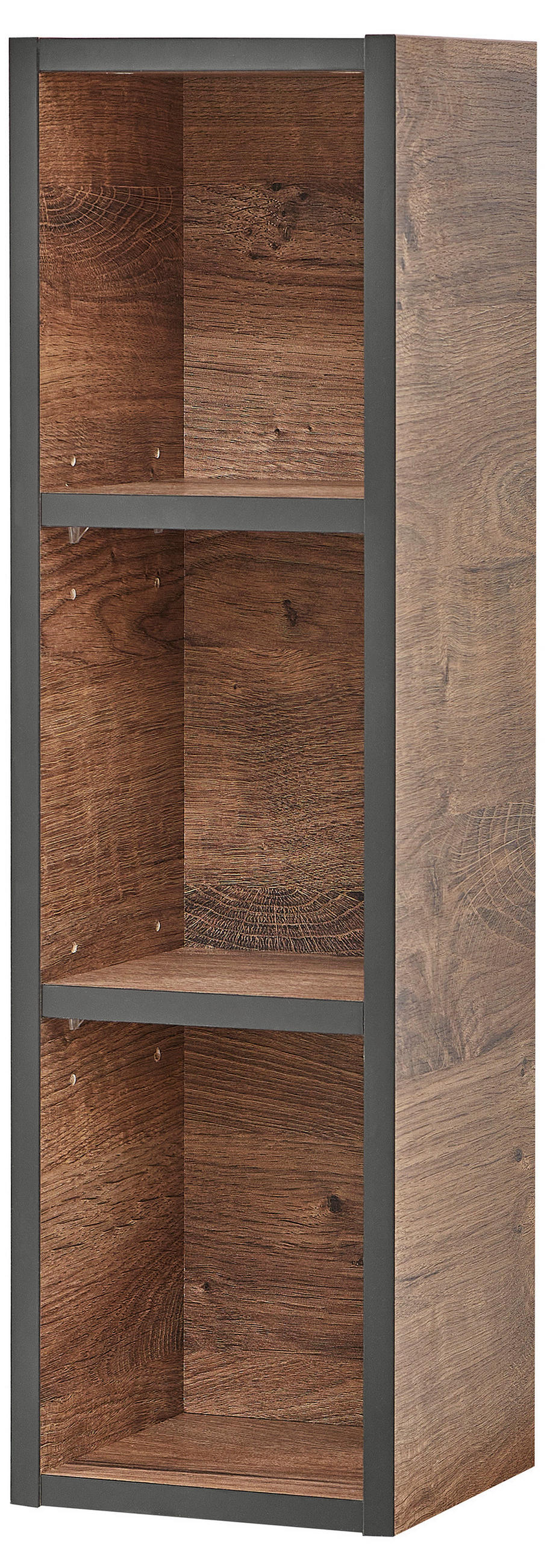 BADEZIMMERREGAL 20/71,7/33 cm  - Eichefarben, Design, Holzwerkstoff (20/71,7/33cm) - Xora