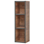 BADEZIMMERREGAL 20/71,7/33 cm  - Eichefarben, Design, Holzwerkstoff (20/71,7/33cm) - Xora