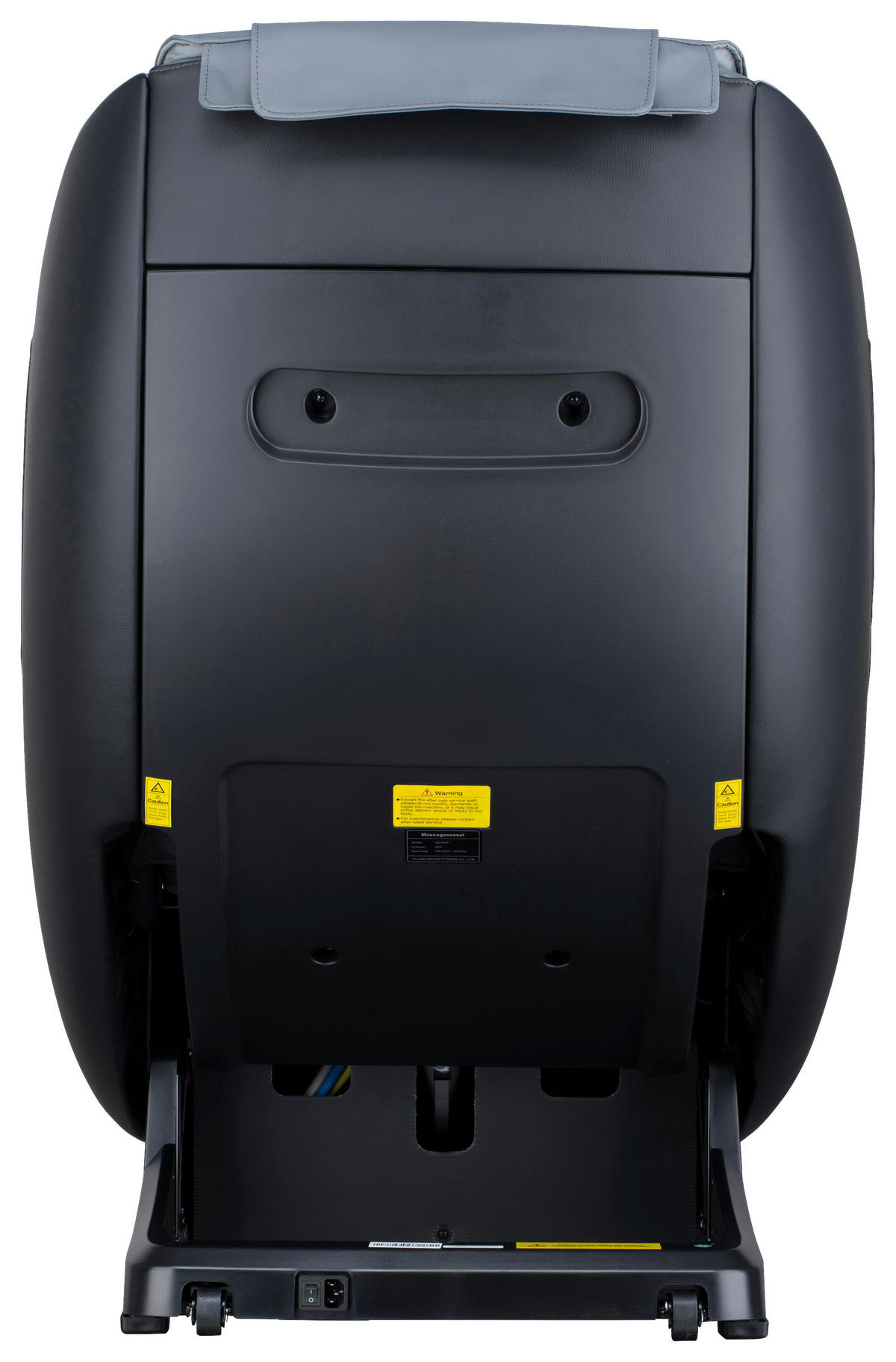MASSAGESESSEL Fixed po Series  mit Lederlook Grau, Schwarz Relaxfunktion, Liegefunktion, Netzbetrieb, Massagefunktion, USB-Anschluss, ausziehbare Fußstütze, automatische Rückholfunktion, Bluetooth-Lautsprecher, inklusive Armlehnen, Nackenkissen abnehmbar Rückenkissen, Nackenstütze, Sitzkissen, Relaxfunktion, Fußteilverstellung, Nackenkissen  - Schwarz/Grau, KONVENTIONELL, Kunststoff/Textil (136/74,5/104,6cm) - Novel