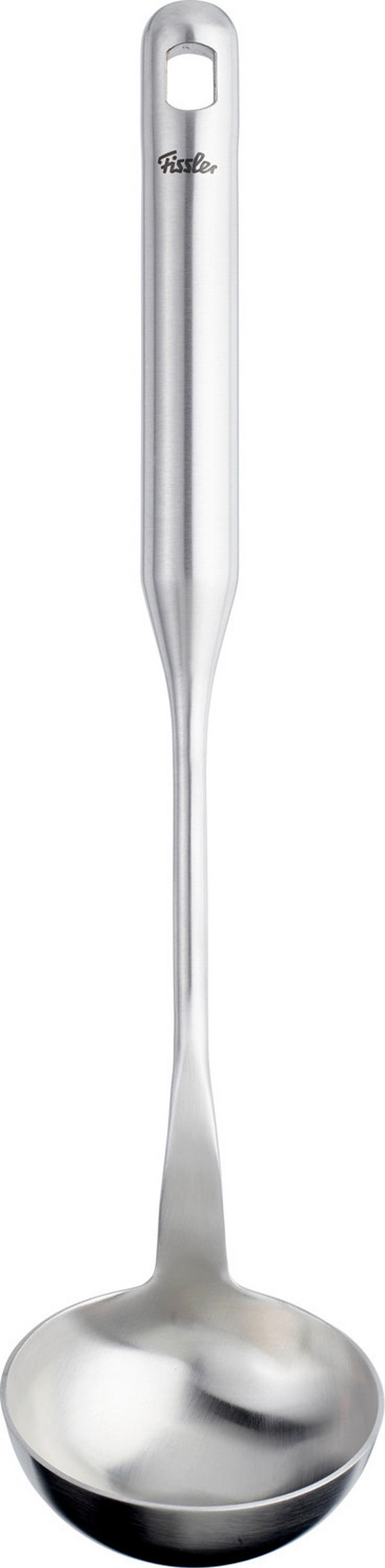 SCHÖPFLÖFFEL Fissler Essential  - Edelstahlfarben, Basics, Metall (33,5/8/6cm) - Fissler