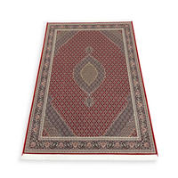 WEBTEPPICH 140/190 cm Rot  - Rot, Basics, Kunststoff/Textil (140/190cm) - Novel