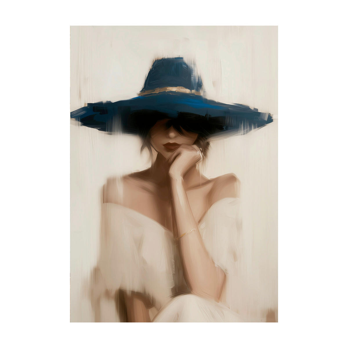 LEINWANDBILD Frauen 70/100 cm  - Multicolor, Basics, Holz/Textil (70/100cm)