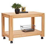 BEISTELLTISCH in Holz 80/45,5/55,5 cm  - Buchefarben, KONVENTIONELL, Holz/Kunststoff (80/45,5/55,5cm) - Linea Natura