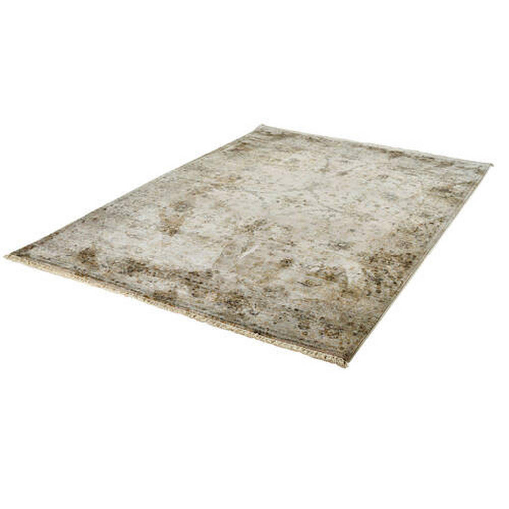 Thumbnail - Obsession Webteppich, Beige, Textil, Abstraktes, quadratisch, 120x170 cm, Oeko-Tex® Standard 100, für Fußbodenheizung ge...