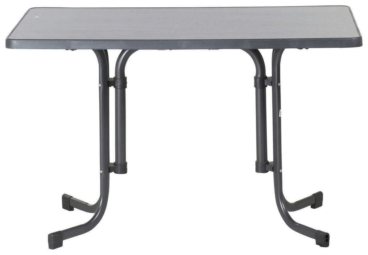 GARTENTISCH 115/70/72 cm Holzwerkstoff rechteckig  - Grau, MODERN, Holzwerkstoff/Metall (115/70/72cm) - Sieger