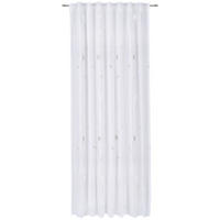 FERTIGVORHANG  halbtransparent  140/245 cm   - Weiß/Grau, Natur, Textil (140/245cm) - Esposa