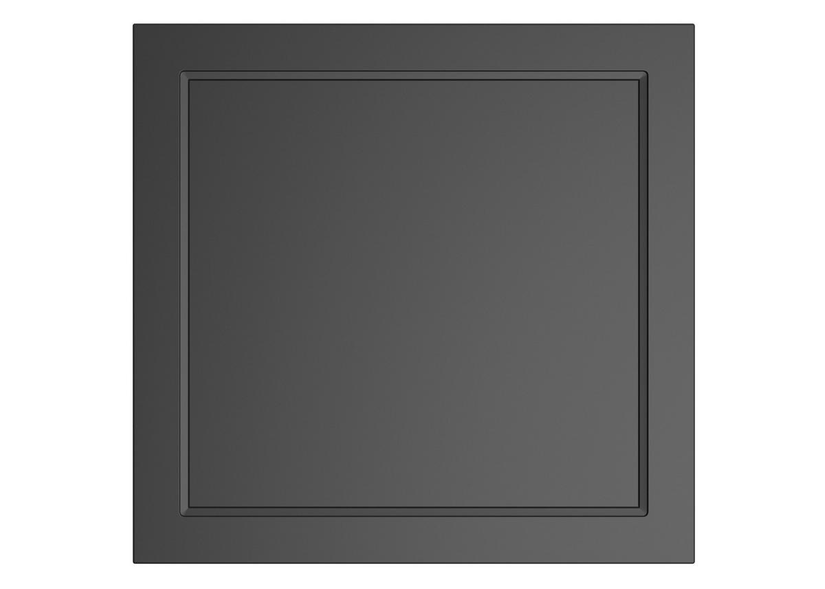 KÜCHENOBERSCHRANK 60/57/34 cm  in Grau  - Schwarz/Grau, LIFESTYLE, Holzwerkstoff/Metall (60/57/34cm) - Held