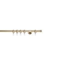 VORHANGSTANGENSET  320 cm  - Goldfarben, Basics, Metall (320cm)
