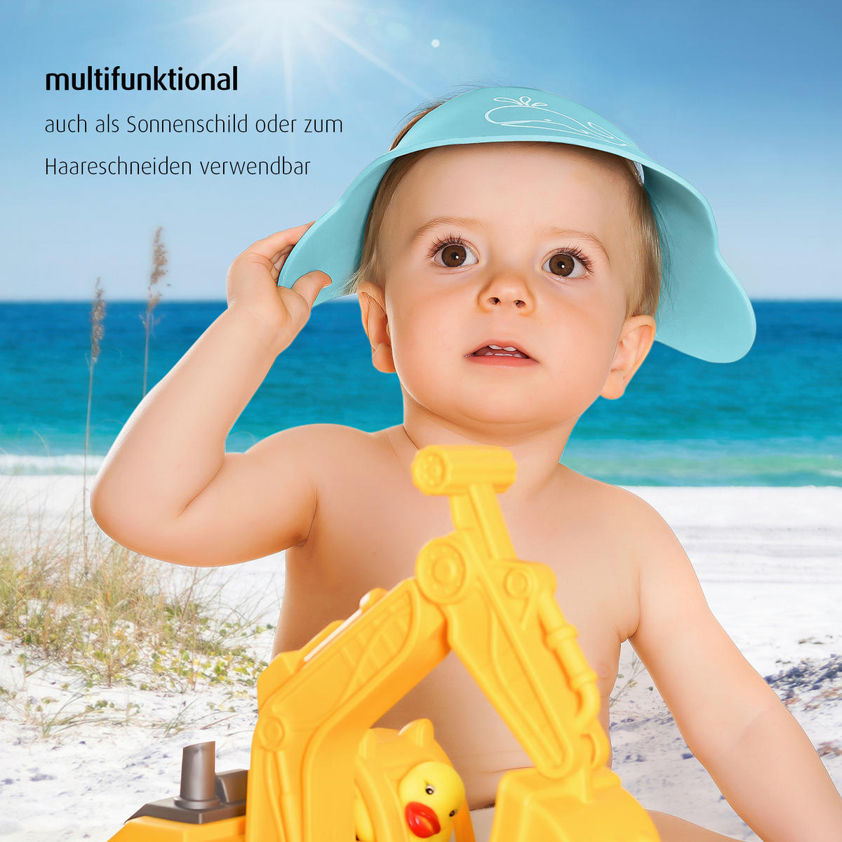 BABYBADESET  - Pastellblau, Basics, Kunststoff (9,8/17/5cm) - Reer