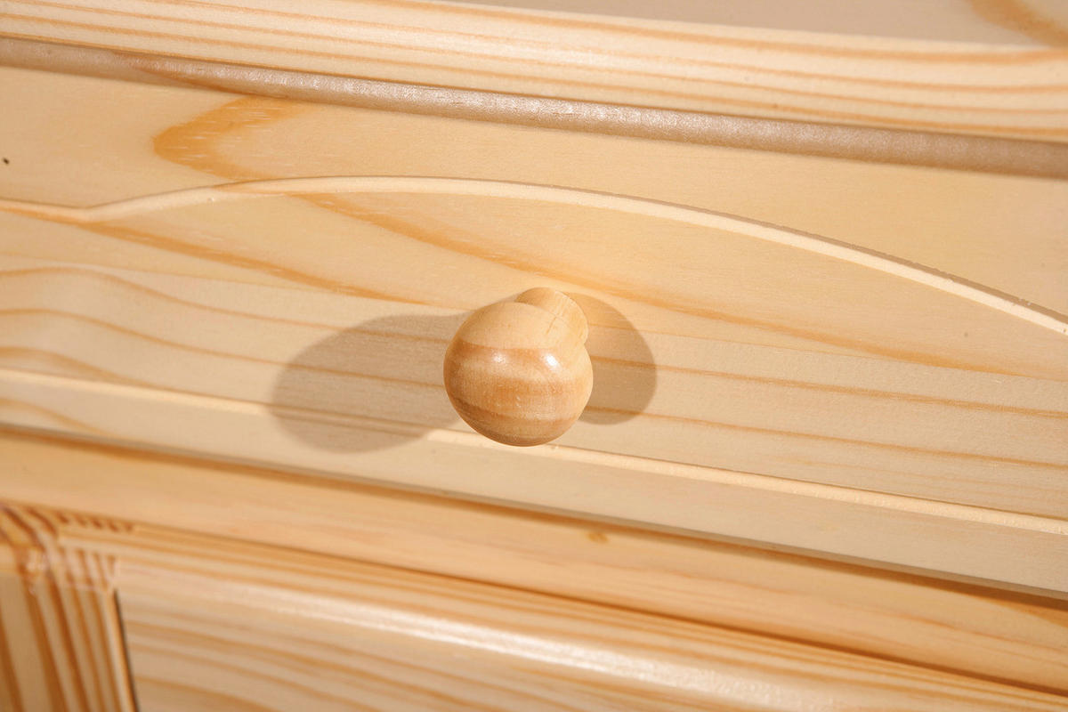 KOMMODE 130/87/43 cm  in Naturfarben  - Naturfarben, Lifestyle, Holz (130/87/43cm) - MID.YOU