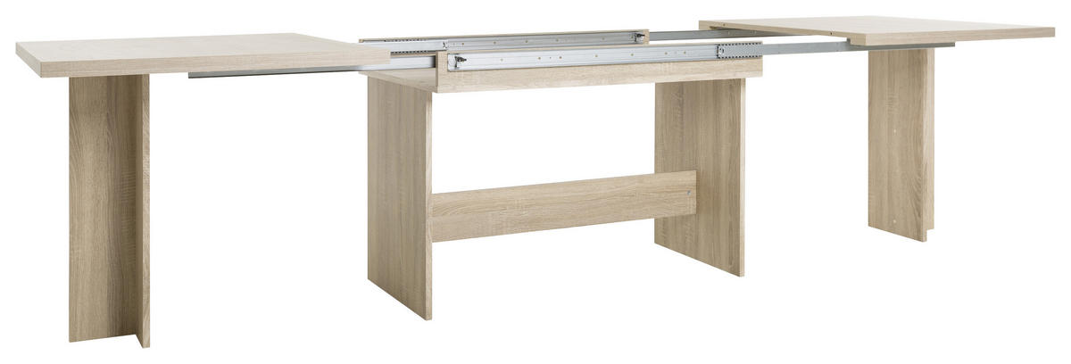 ESSTISCH in Holzwerkstoff 160/90/76 cm  - Eichefarben, KONVENTIONELL, Holzwerkstoff (160/90/76cm) - MID.YOU