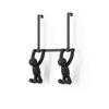 TÜRGARDEROBE Schwarz  - Schwarz, Basics, Kunststoff/Metall (11/30/22cm) - Umbra