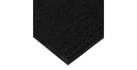 SCHMUTZFANGMATTE 40/60 cm Schwarz - Schwarz, KONVENTIONELL, Kunststoff/Textil (40/60cm) - Esposa