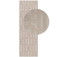 LÄUFER 80/240 cm Perles  - Beige/Creme, Design, Kunststoff (80/240cm) - Elle Decoration