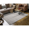 HANDWEBTEPPICH 250/300 cm Helsinki Grau rechteckig  - Grau, Basics, Textil (250/300cm) - Linea Natura