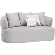 2-SITZER-SOFA in Bouclé Beige  - Beige/Creme, MODERN, Kunststoff/Textil (177/86/105cm) - Hom`in