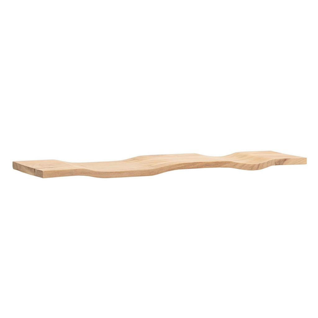 Livetastic NÁSTENNÁ POLICA, akácia, farba akácie, 120/5/20 cm