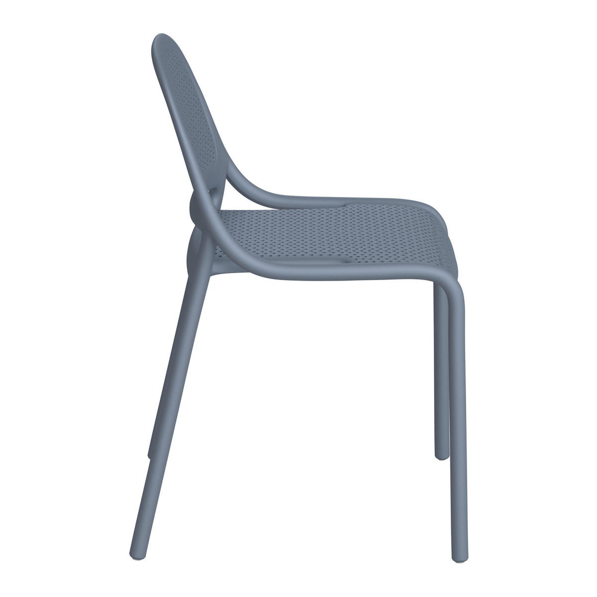 GARTENSTUHL Grau  - Grau, MODERN, Kunststoff (50/81/55cm) - Ambia Garden