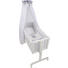 WIEGENSET - Weiß/Grau, Basics, Textil - My Baby Lou