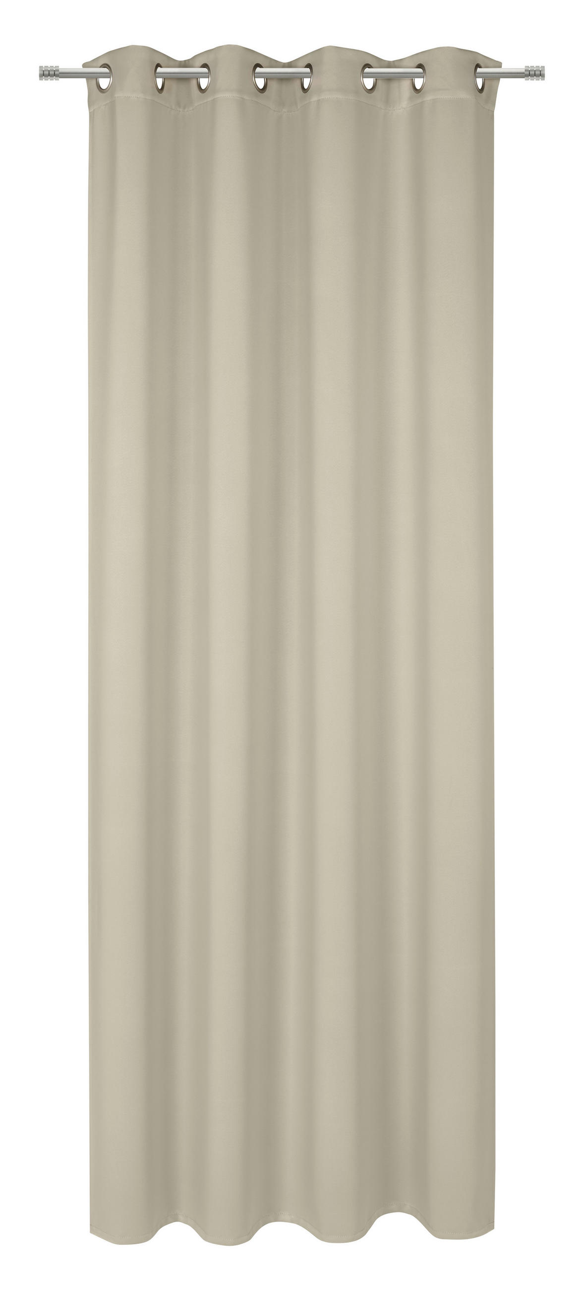 ÖSENSCHAL Verdunkelung 135/245 cm   - Ecru, Basics, Textil (135/245cm) - Esposa