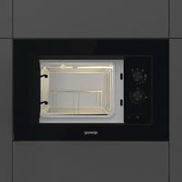 EINBAUMIKROWELLE BM171EG1B  - Schwarz, Basics, Glas/Metall (59,5/38,2/32cm) - Gorenje