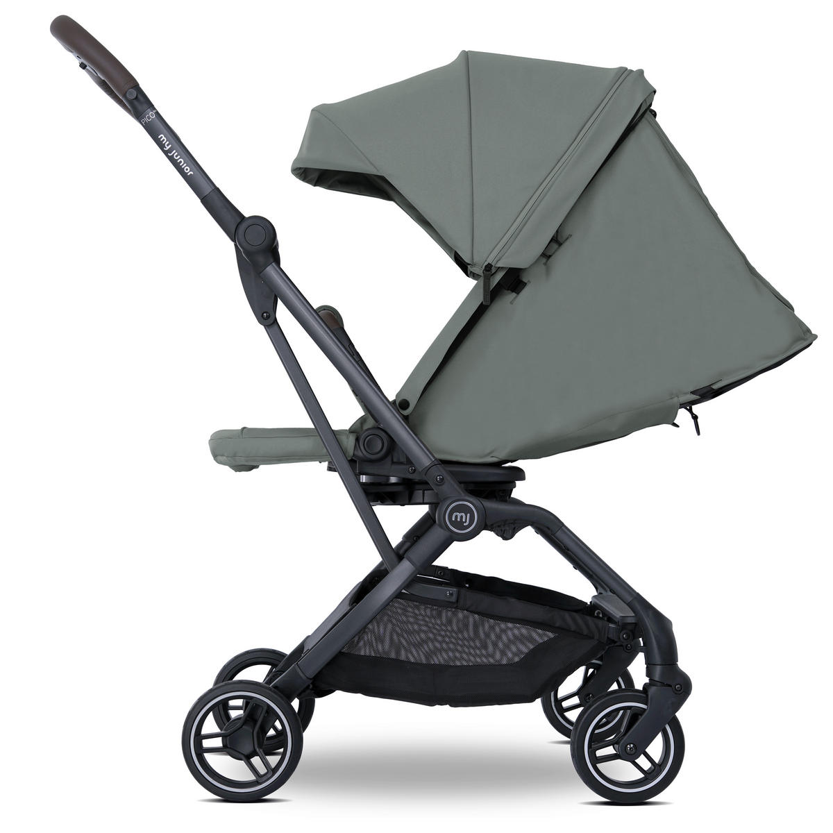 BUGGY My Junior Pico 360  - Dunkelgrün, Basics, Textil/Metall (87/47/107cm) - My Junior