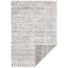 OUTDOORTEPPICH 80/150 cm Twin Supreme Creme, Grau  - Creme/Grau, Design, Kunststoff (80/150cm)