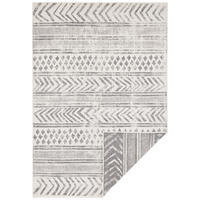 OUTDOORTEPPICH 120/170 cm Twin Supreme Creme, Grau  - Creme/Grau, Design, Kunststoff (120/170cm)