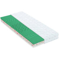 PARTNERSKÝ MATRAC, 90/200 cm - biela, Basics, textil (90/200cm) - Sleeptex