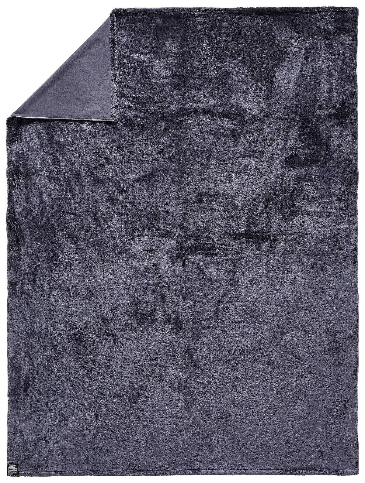 FELLDECKE Reborn Bliss 140/190 cm  - Anthrazit, KONVENTIONELL, Textil (140/190cm) - Zoeppritz