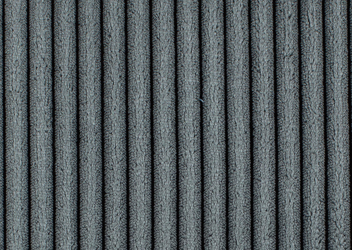 SCHLAFSOFA  mit Stoffauswahl, Schlafen auf Sitzhöhe, Rücken echt Cord Dunkelgrau  - Dunkelgrau/Schwarz, Design, Kunststoff/Textil (250/92/105cm) - Carryhome