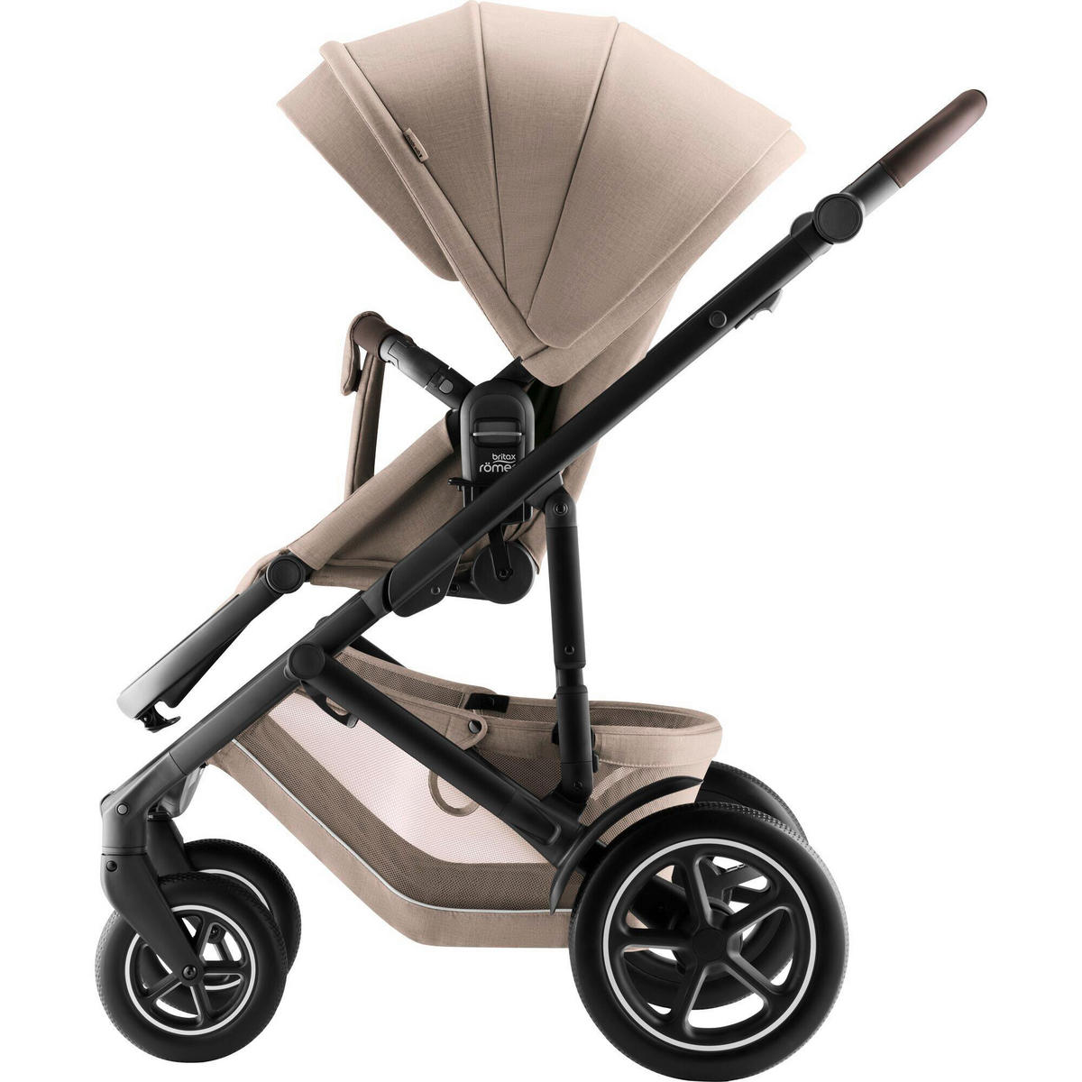 KINDERWAGEN  Smile 5Z  Teak  - Hellbraun/Grau, Basics, Textil/Metall (57/112/97.7cm) - Britax Römer