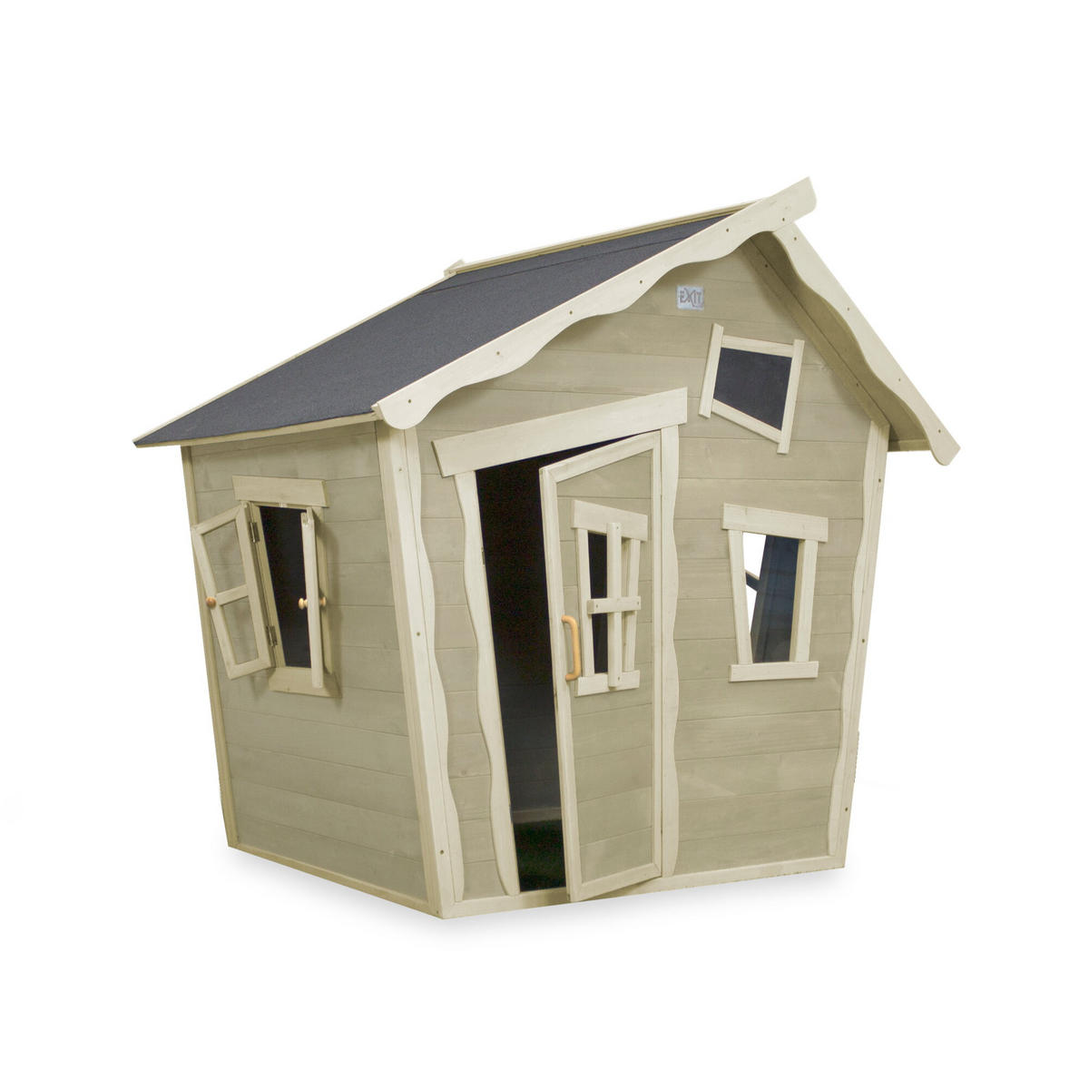 SPIELHAUS  - Braun, KONVENTIONELL, Holz - EXIT Toys