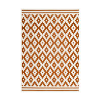 FLATVÄVD MATTA  - orange/Elfenbein, Basics, textil (160cm) - Kayoom