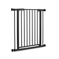 TÜRSCHUTZGITTER  - Schwarz, Basics, Kunststoff/Metall (75/77/4cm) - Hauck