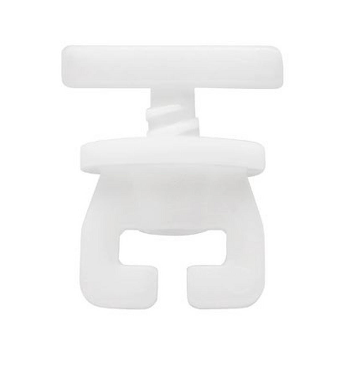 FESTSTELLER  - Weiß, Basics, Kunststoff (1.4/1.2cm) - Homeware