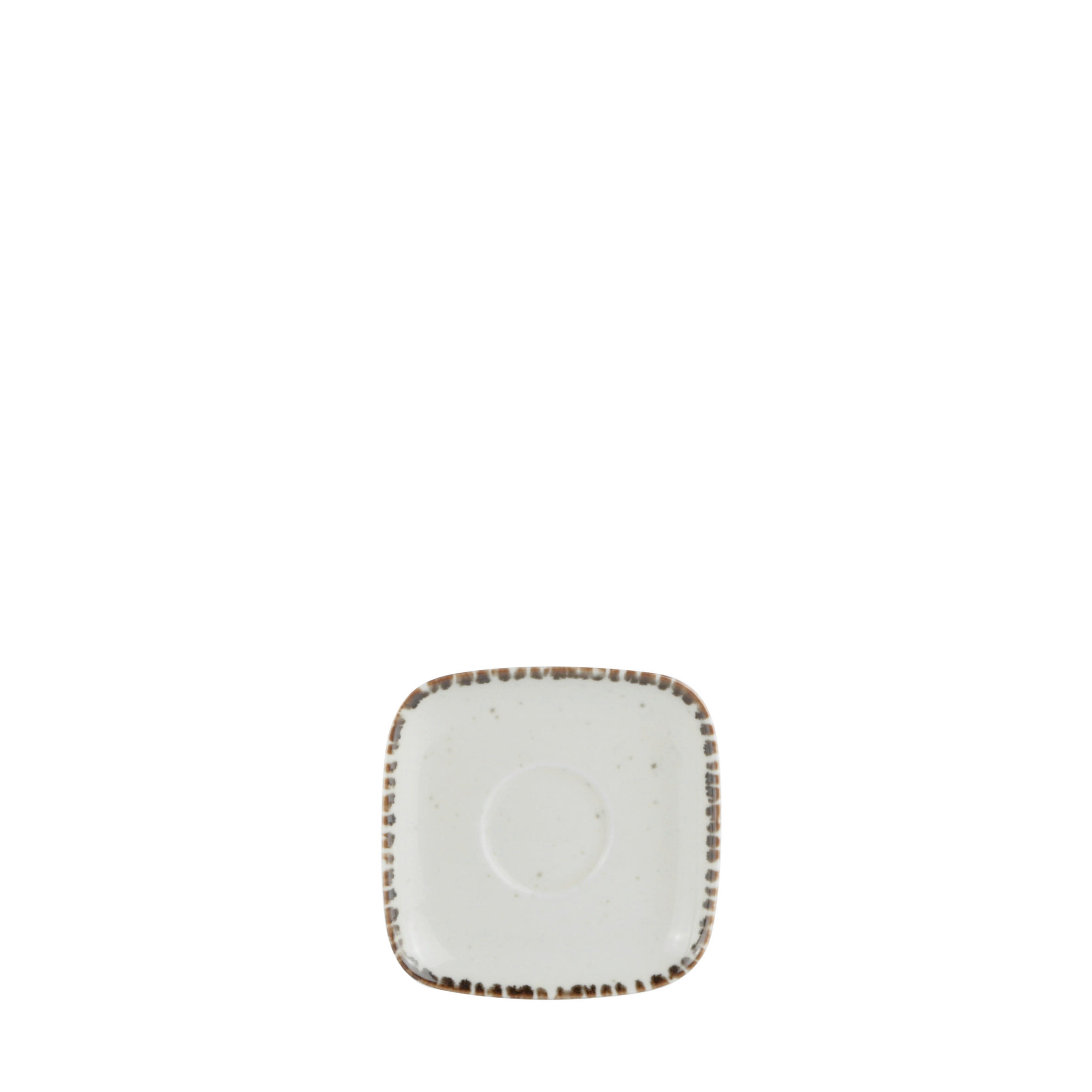 TANIERIK POD ŠÁLKU NA ESPRESS porcelán keramika 10,5/10,5 cm - biela, Lifestyle, keramika (10,5/10,5cm) - Landscape