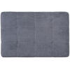 HOCKER Flachgewebe Dunkelgrau  - Chromfarben/Dunkelgrau, Design, Kunststoff/Textil (125/41/82cm) - Ti'me