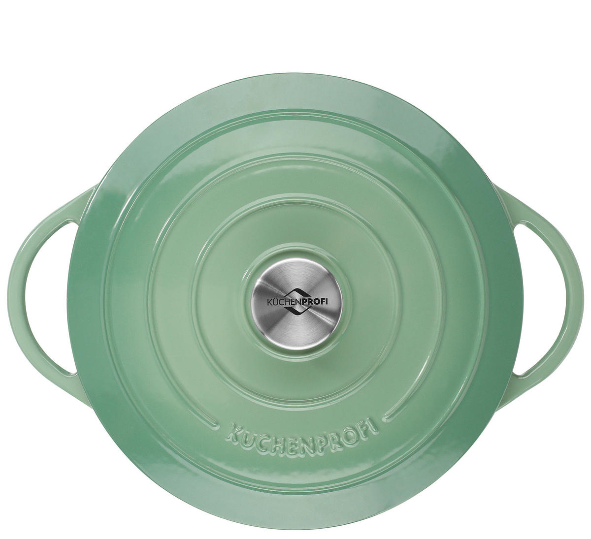 BRATENTOPF PROVENCE 4,2 L  - Jadegrün, Basics, Metall (24/31,5cm) - KÜCHENPROFI