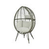 GARTEN-RELAXSESSEL  - Olivgrün, KONVENTIONELL, Naturmaterialien (75/91/156,00cm)