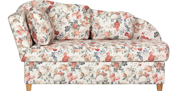 LIEGE in Webstoff Beige - Sandfarben/Beige, Design, Holz/Textil (180/97/85cm) - Novel