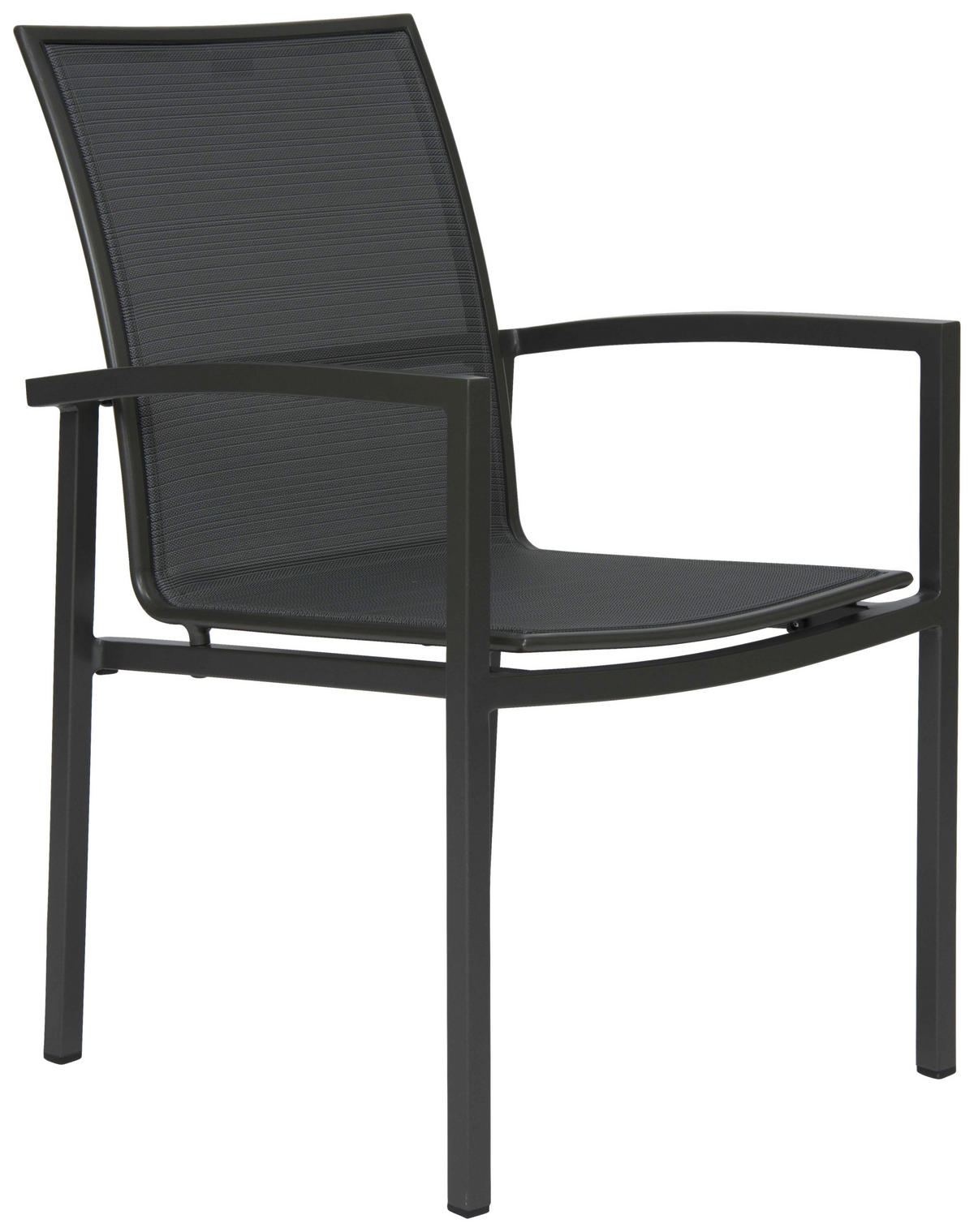 STAPELSESSEL in Metall, Textil Anthrazit, Grau  - Anthrazit/Grau, Design, Textil/Metall (57,5/89/66cm) - Stern