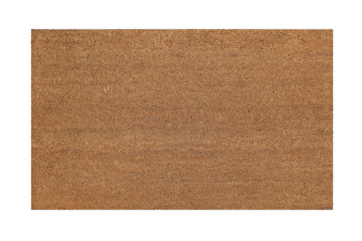 FUßMATTE 40/60 cm Coco Mat  - Hellbraun, KONVENTIONELL, Kunststoff/Textil (40/60cm) - WECON HOME