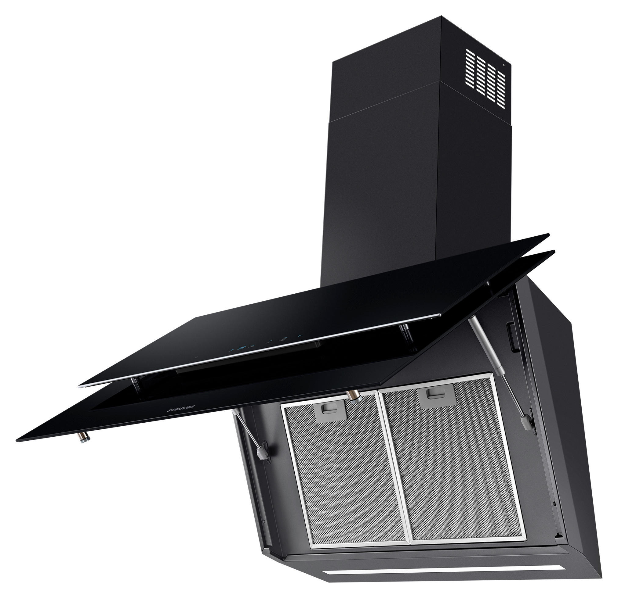 DUNSTABZUGSHAUBE NK36N9804VB/UR  - Schwarz, Basics, Glas/Kunststoff (59,8/105/38,6cm) - Samsung