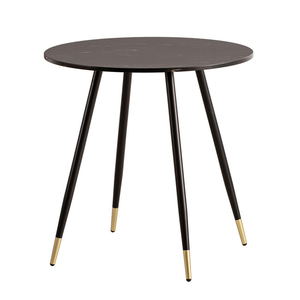 Livetastic JÍDELNÍ STŮL, černá, 75/75/76 cm