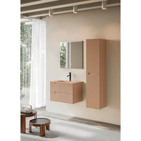 BADEZIMMER 3-teilig  in 80 cm  - Altrosa, KONVENTIONELL, Holzwerkstoff/Stein (80cm) - Belluti