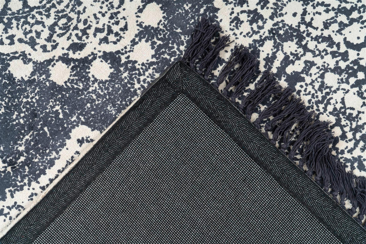 FLACHWEBETEPPICH 200/290 cm Dolce Vita 125 Grau, Weiß  - Weiß/Grau, Design, Textil (200/290cm) - Novel